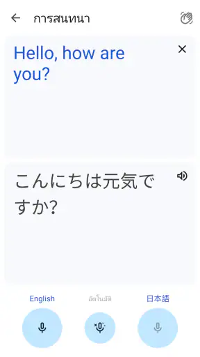 Google แปลภาษา