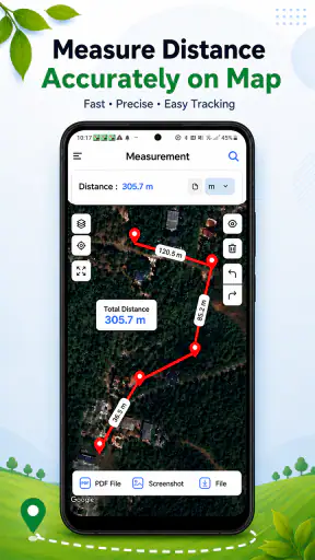 GPS Fields Area Measure