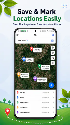 GPS Fields Area Measure