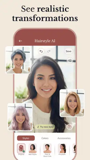 Hairstyle & Hair Color Changer