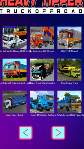 Heavy Tipper Truck Offroad