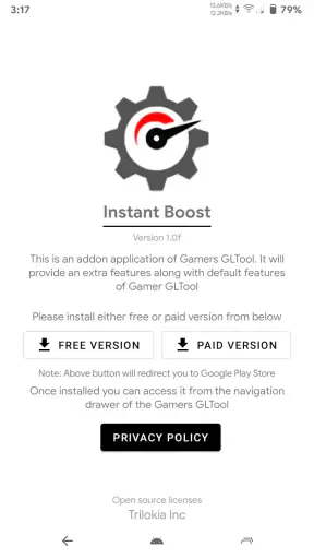 Instant Boost : Addon