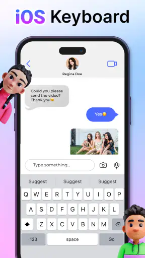 iphone 15 Keyboard Fonts Emoji