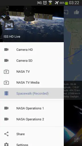 ISS Live Now: Live Earth View