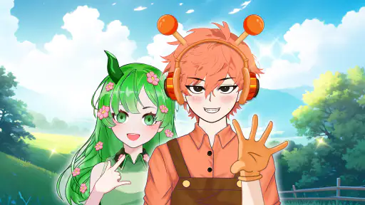Kawaii Couple: Anime Avatar