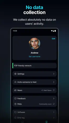 Keet - Private Encrypted Chat