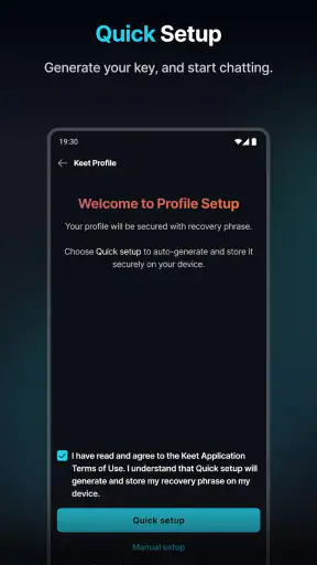 Keet - Private Encrypted Chat