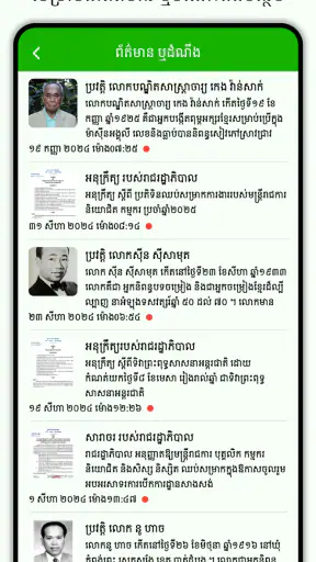 Khmer Lunar Calendar