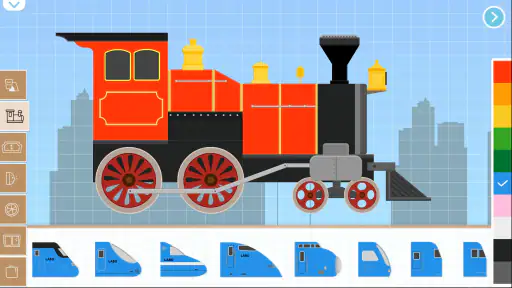 Labo เกมรถไฟอิฐสําหรับเด็ก