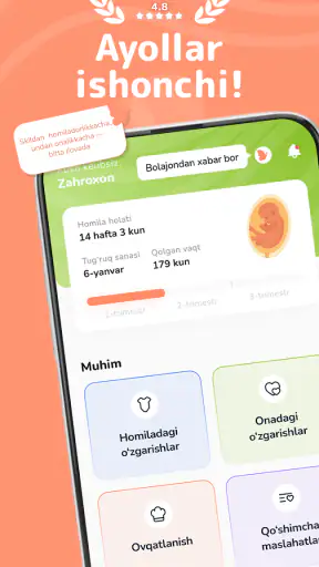 Lalu - Homiladorlik maktabi