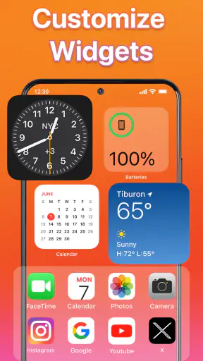 Launcher OS - Themes & Widgets