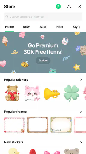 LINE Camera - แอพแต่งรูป