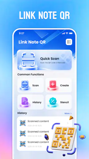 Link Note QR Quick Scan&Make