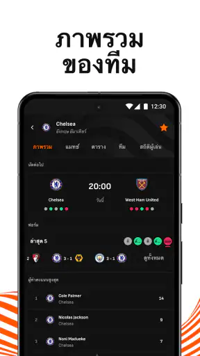LiveScore: คะแนนกีฬาสด