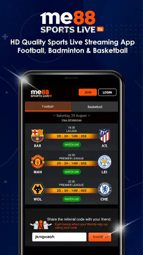me88 Sports Live TV