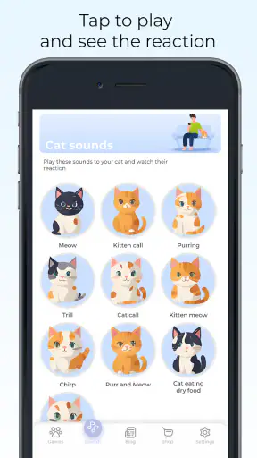 Meow - เกมสำหรับแมวและเสียงแมว