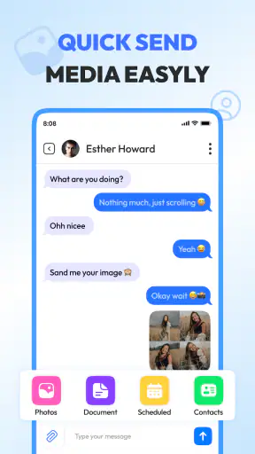 Messages: SMS, Messenger Home