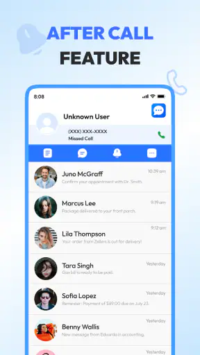Messages: SMS, Messenger Home