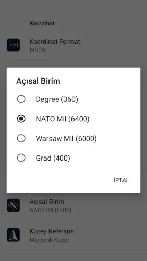 Mgrs &Utm Map: ทางยุทธวิธี GPS