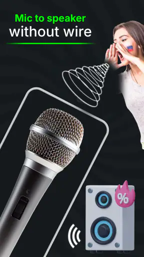 Mic to Speaker Bluetooth Mic