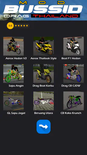 Mod Bussid Drag Thailand