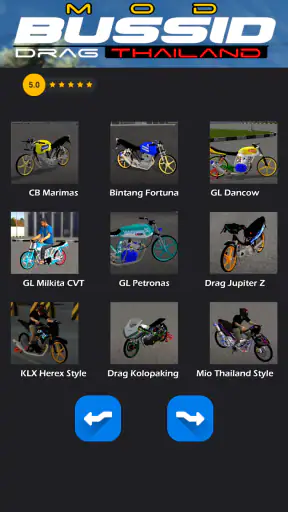Mod Bussid Drag Thailand