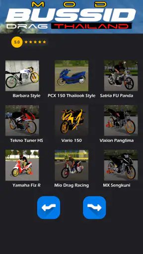 Mod Bussid Drag Thailand