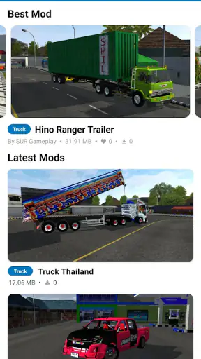 Mod Bussid Truck Thailook