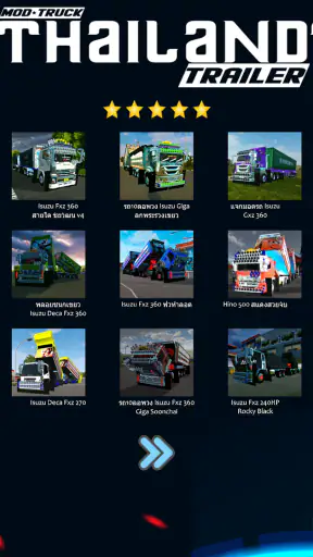Mod Truck Thailand Trailer