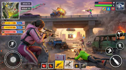 Modern Arena Battle Royale PVP