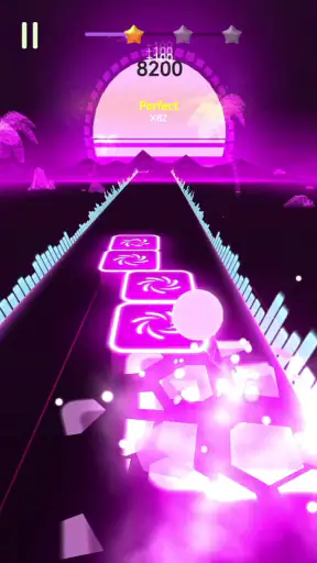 Music Ballz Hop: เกมริทึม