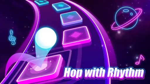 Music Ballz Hop: เกมริทึม
