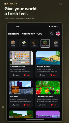 Nexcraft - Addons for MCPE