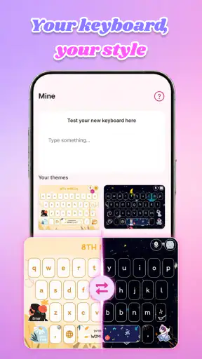 Nibbi Keyboard: Themes & DIY