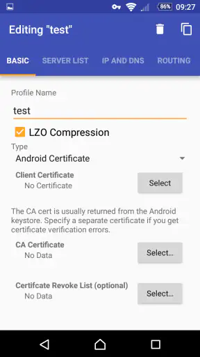 OpenVPN for Android