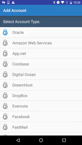 Oracle Mobile Authenticator