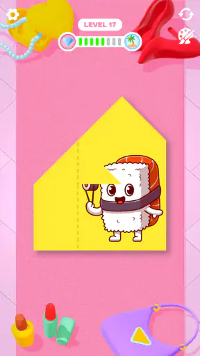 Paper Fold: เกมลอจิก