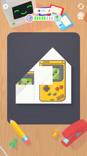 Paper Fold: เกมลอจิก