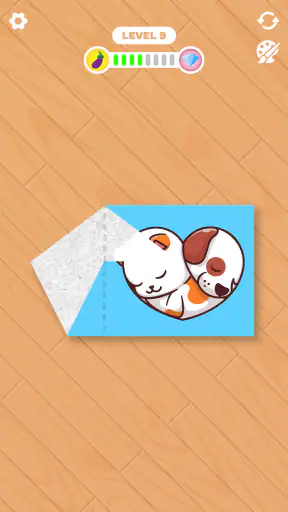 Paper Fold: เกมลอจิก