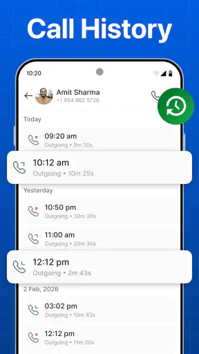 Phone Call: Messaging Launcher