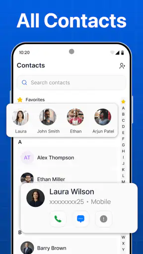 Phone Call: Messaging Launcher
