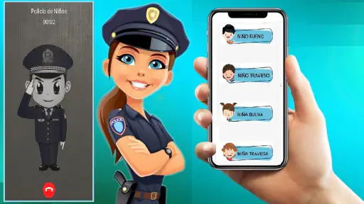 Policia de niños llamada