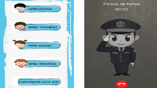Policia de niños llamada