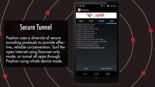 Psiphon VPN: เข้าถึงปลอดภัย