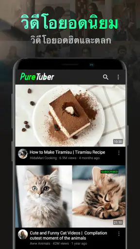 Pure Tuber: วิดีโอและเพลง