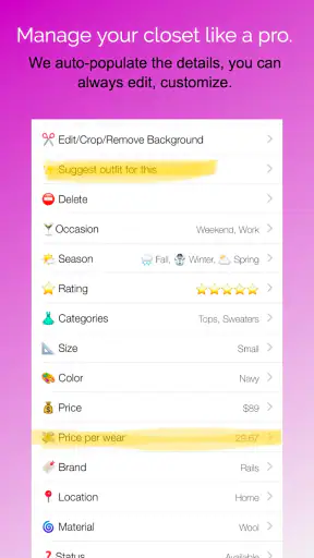 Pureple AI Outfit Planner