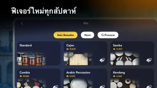 Real Percussion: เครื่องดนตรี