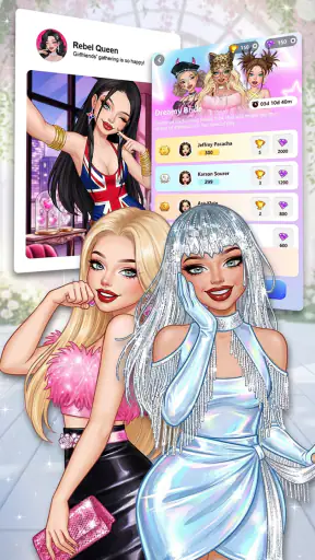 Rebel Glam: เกมแต่งตัวไอดอล