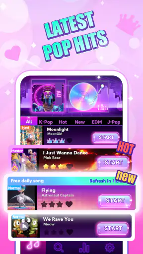 Rhythm Tiles: เพลงป๊อป