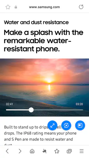 Samsung Internet Browser Beta